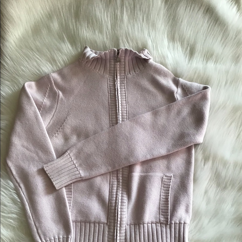 Calvin Klein long sleeve sweater zip up size L